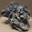 Polybasite Crystal Cluster