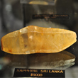 Yellow Sapphire Crystal