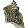 Triangular Tetrahedrite Crystal
